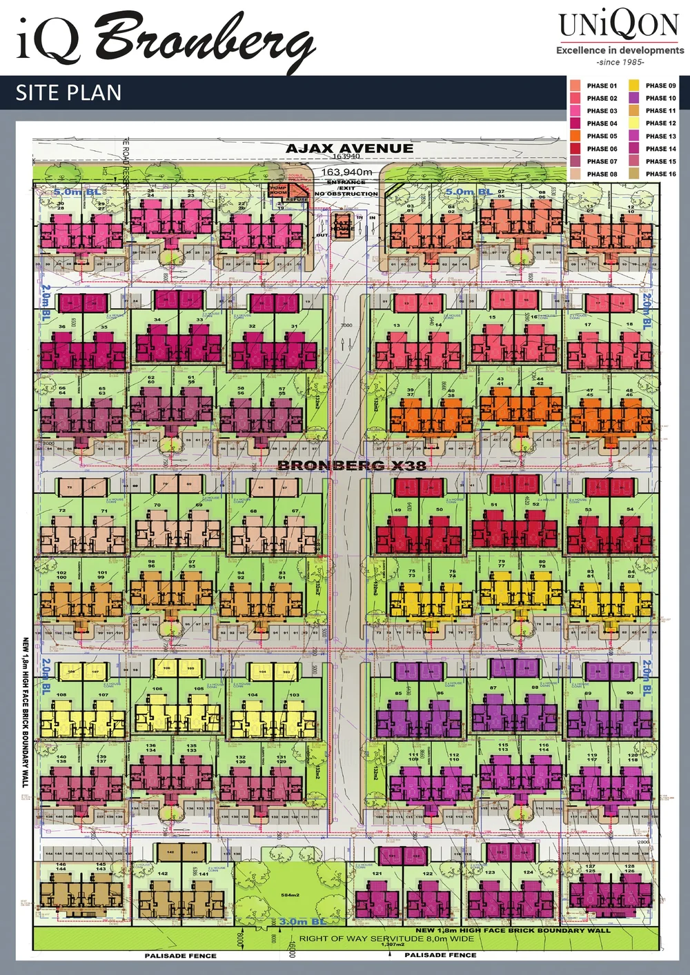 Official UNIQON iQ Bronberg master site plan